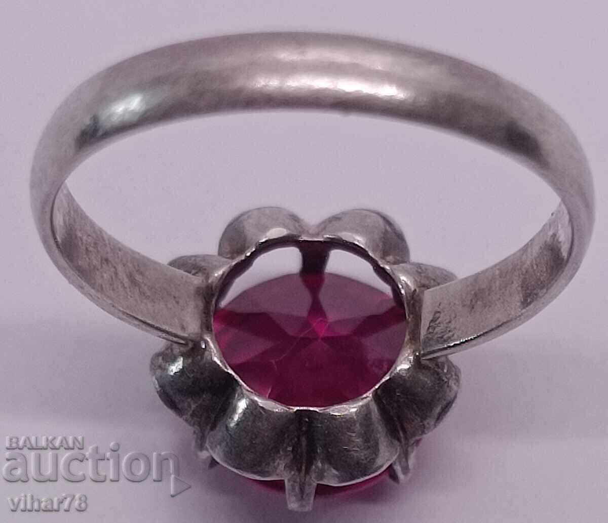Old ruby ring sample 835 - 7 Old ruby ring sample 835 - 7