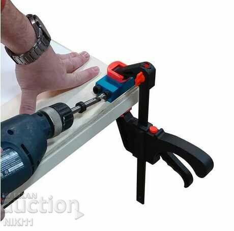 Găurirea unei găuri la un șablon unghi, găuriți, clemă de ghidare cu preț 46.00 BGN | € 23.52