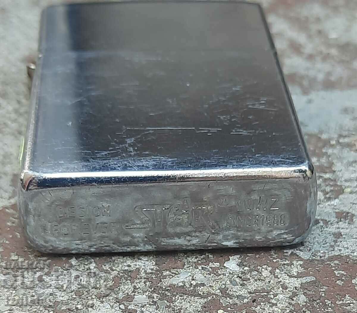 Old petrol lighter STAR - 5 Old petrol lighter STAR - 5