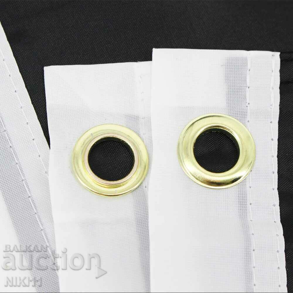Anarchy flag 90 x 150 cm with metal eyelets / rings. Anarchy with price 12.00 BGN | € 6.14