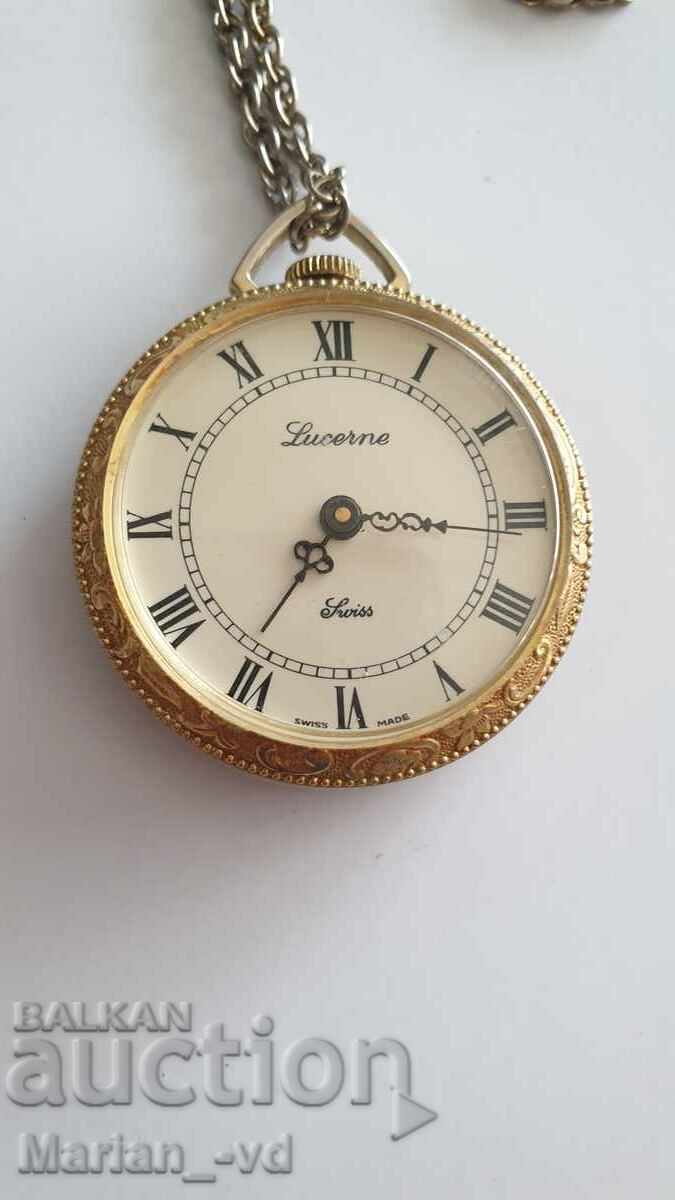 Women's watch medallion LUCERNE with price 70.00 BGN | € 35.79 Women's watch medallion LUCERNE with price 70.00 BGN | € 35.79