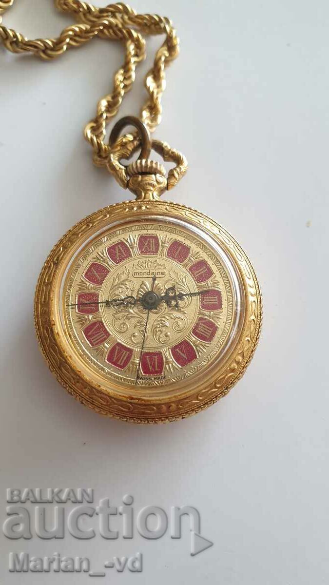 Delivery of Women's watch medallion MONDAINE