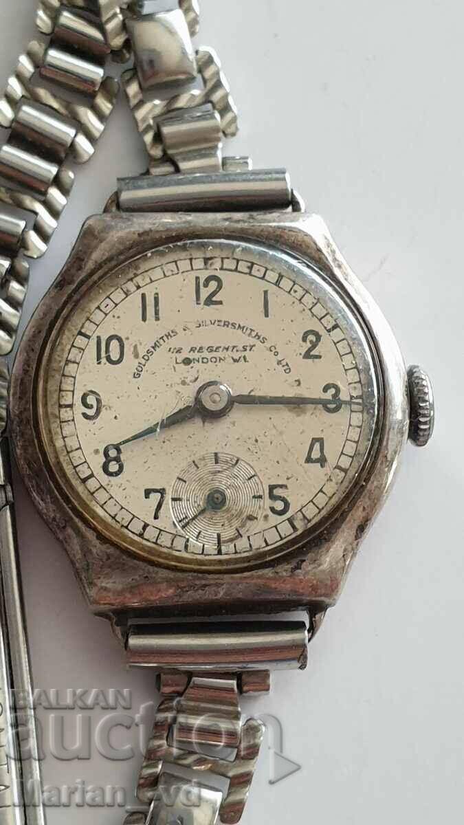 Goldsmiths silversmiths Ltd 112 ladies silver watch with price 130.00 BGN | € 66.47 Goldsmiths silversmiths Ltd 112 ladies silver watch with price 130.00 BGN | € 66.47