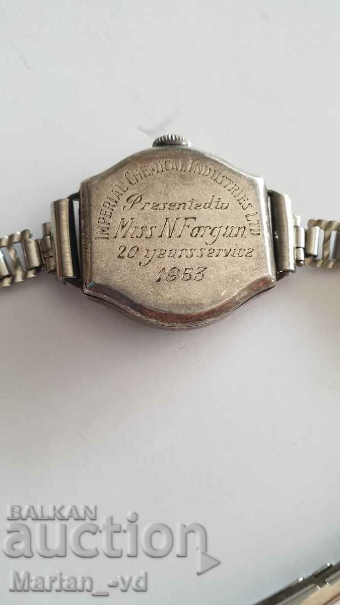 Goldsmiths silversmiths Ltd 112 ladies silver watch - 6 Goldsmiths silversmiths Ltd 112 ladies silver watch - 6