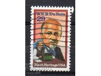 1992. SUA. Black Heritage - W.E.B. Dubois.