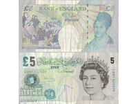 Marea Britanie 5 lire 2002 (2004) P 391c #4835