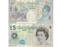 Great Britain 5 pounds 2002 (2004) P 391c #4836