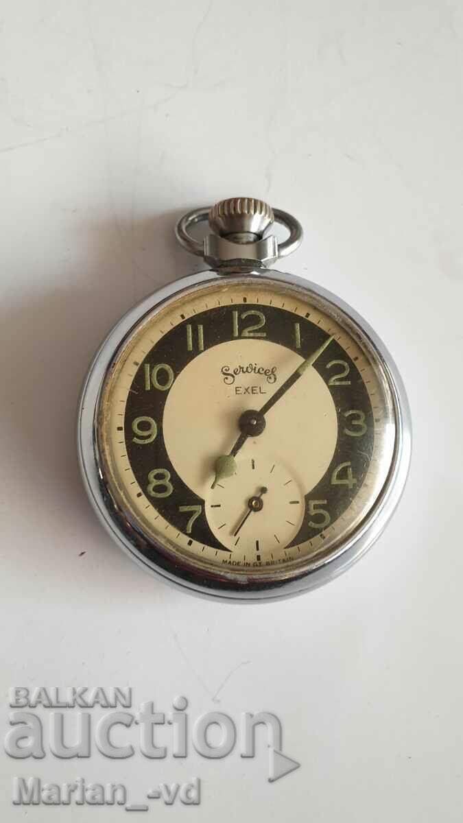 Services EXEL old pocket watch with price 100.00 BGN | € 51.13 Services EXEL old pocket watch with price 100.00 BGN | € 51.13