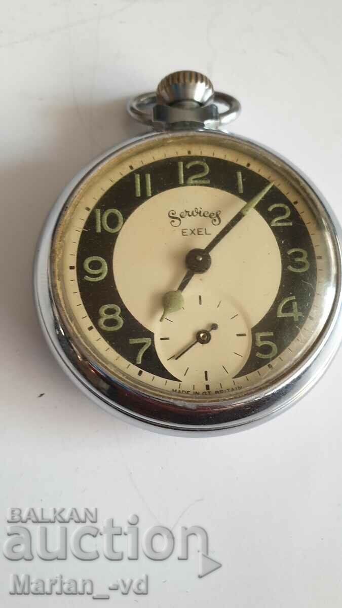 Auction Services EXEL old pocket watch Auction Services EXEL old pocket watch