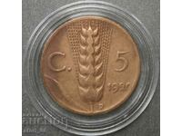 Italy 5 centesimi 1920