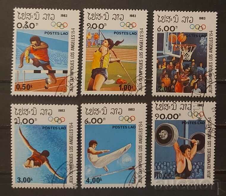 Λάος 1983 Σπορ / Ολυμπιακοί Αγώνες Μάρκα σειρά