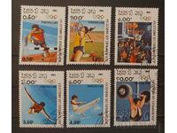 Лаос 1983 Спорт/Олимпийски игри Клеймована серия