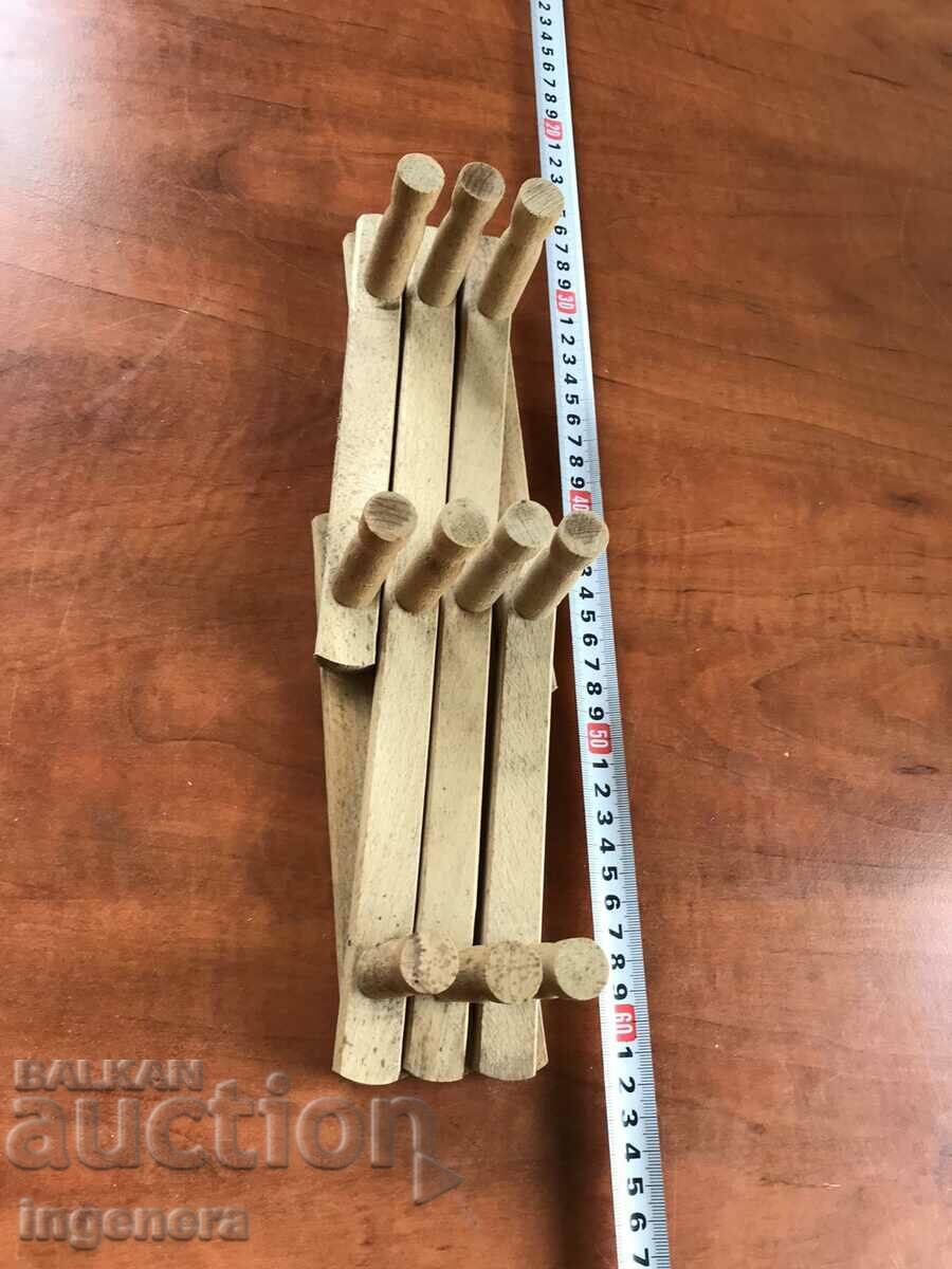 HANGER HANGER WOOD EXTENDABLE WALL - 5 HANGER HANGER WOOD EXTENDABLE WALL - 5