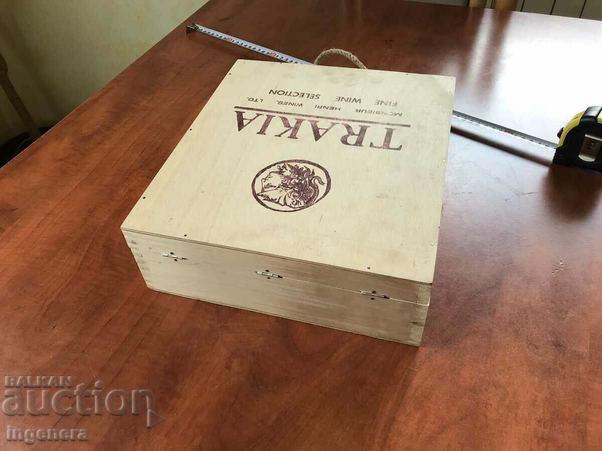 Delivery of WINE BOX TRIGENED WOOD NEW Delivery of WINE BOX TRIGENED WOOD NEW