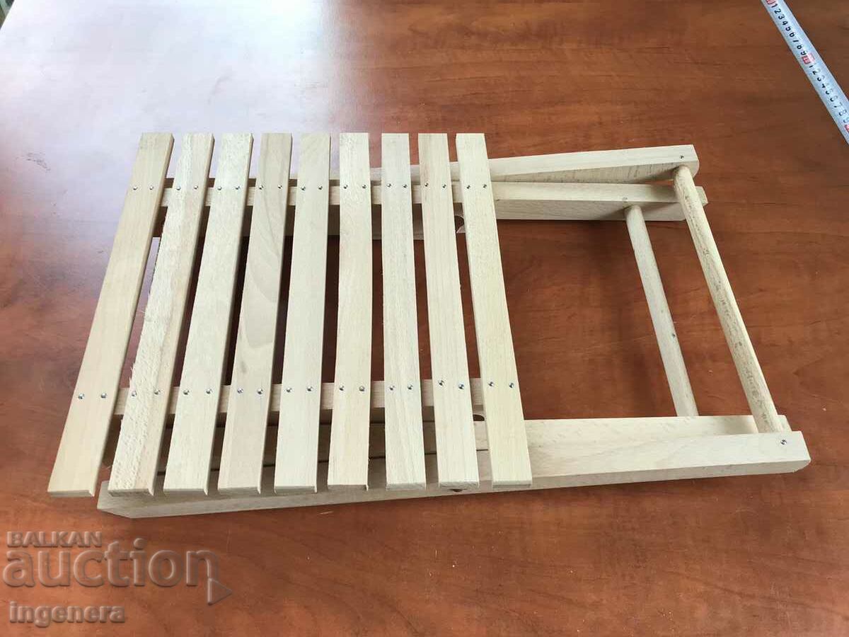 CHAIR CHAIR WOOD FOLDING NEW with price 35.00 BGN | € 17.90