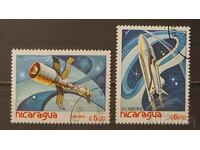 Никарагуа 1982 Космос Клеймована серия