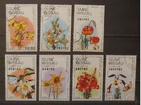 Guinea-Bissau 1989 Flora / Flowers Branded series