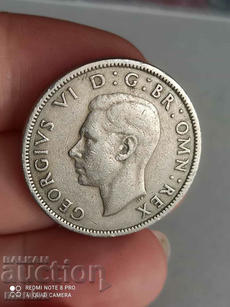 Two Shillings 1947 - 6 Two Shillings 1947 - 6