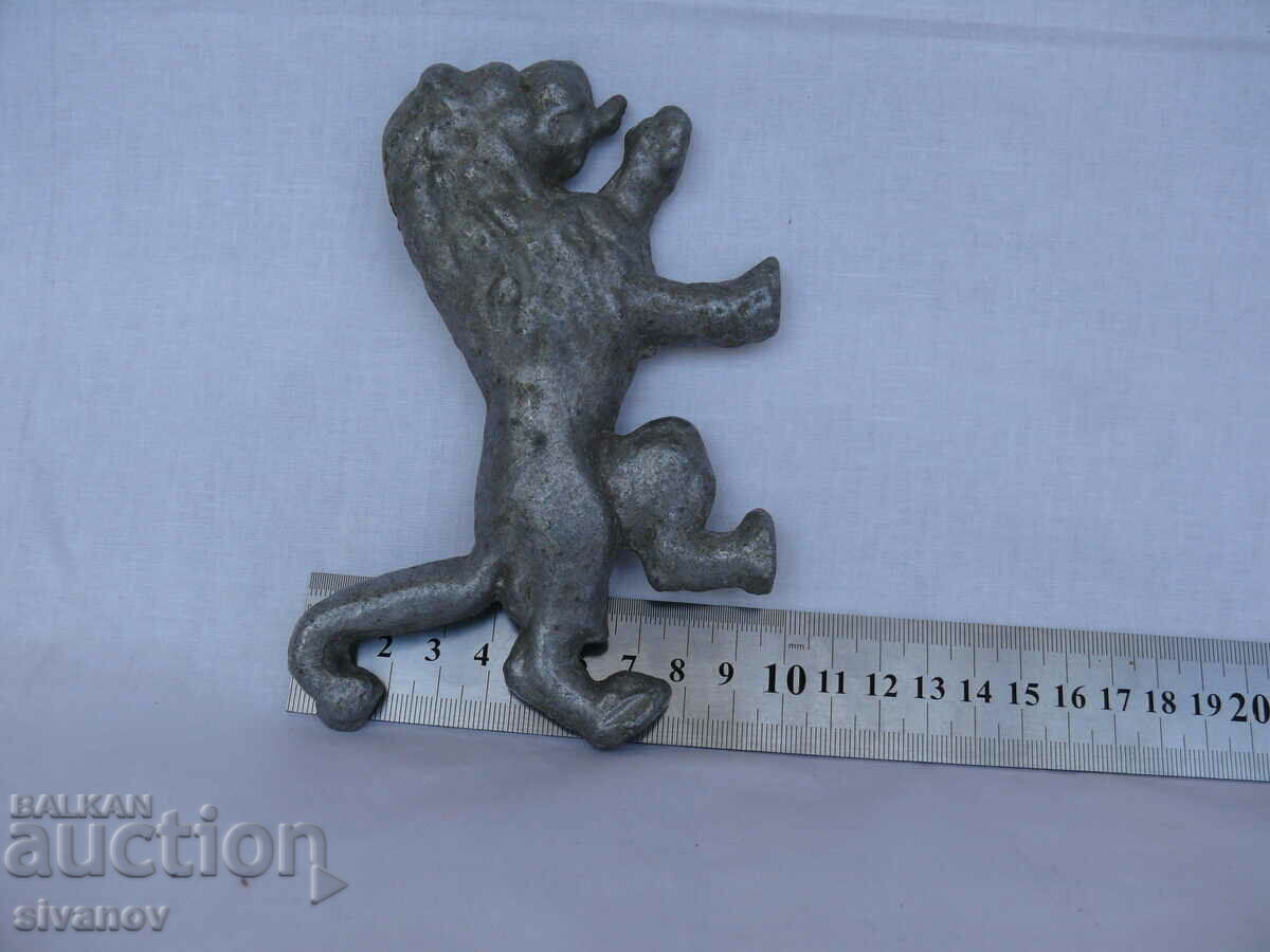 Old Metal Lion 14cm #1344 - 7
