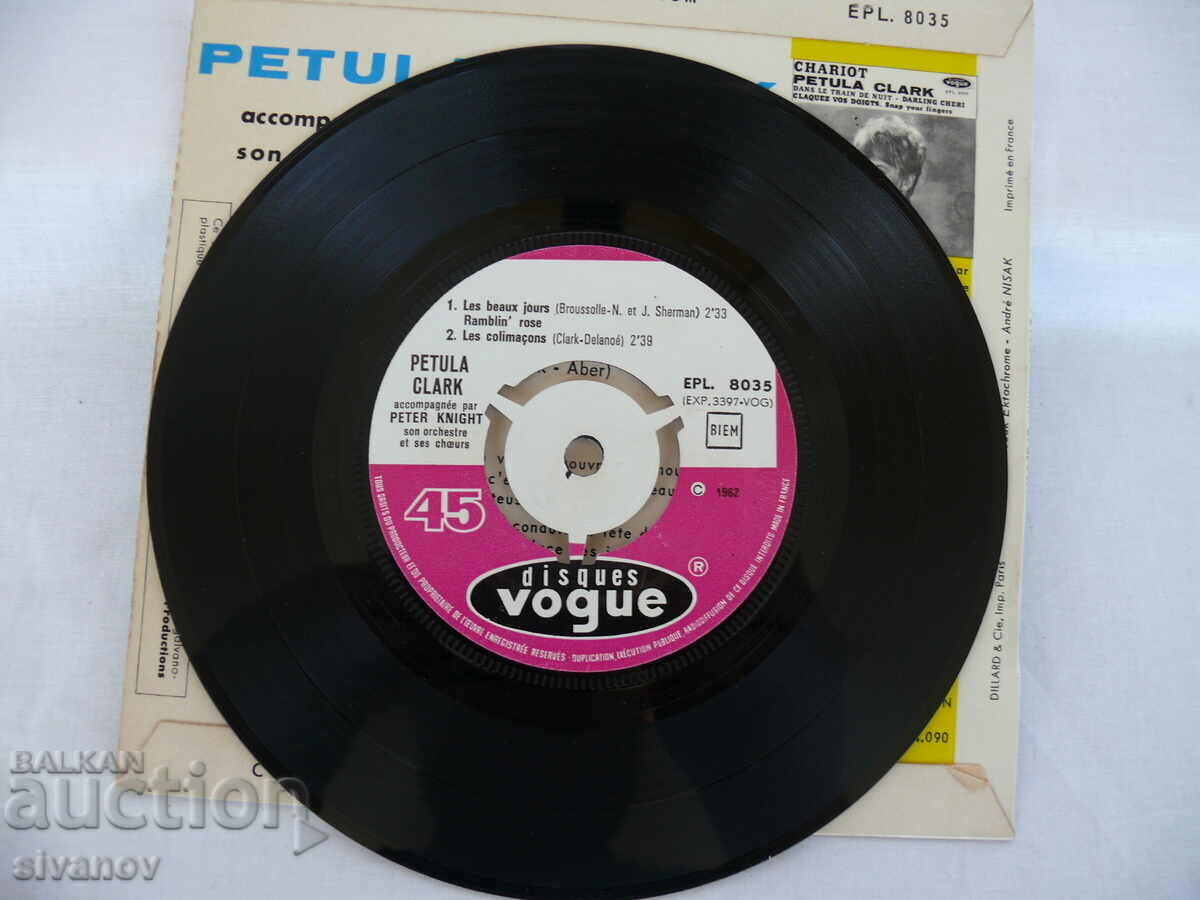 Delivery of Old LP PETULA CLARK LES BEAUX JOURS RAR #1349 Delivery of Old LP PETULA CLARK LES BEAUX JOURS RAR #1349