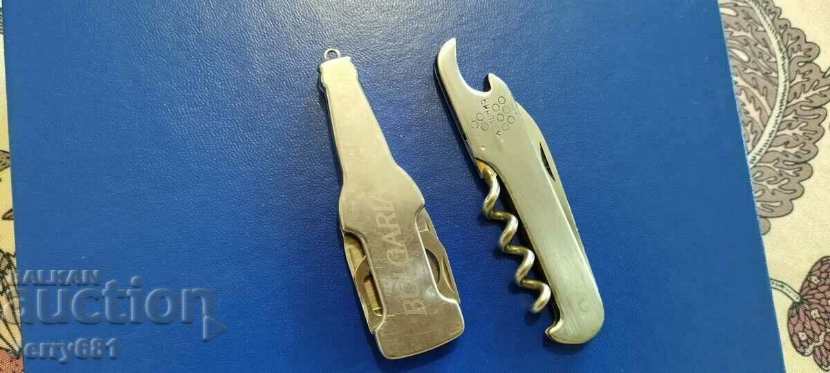 Pocket knife and key ring