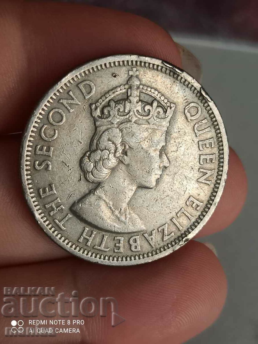 British Caribbean Territories 50 cents 1965 - 6 British Caribbean Territories 50 cents 1965 - 6