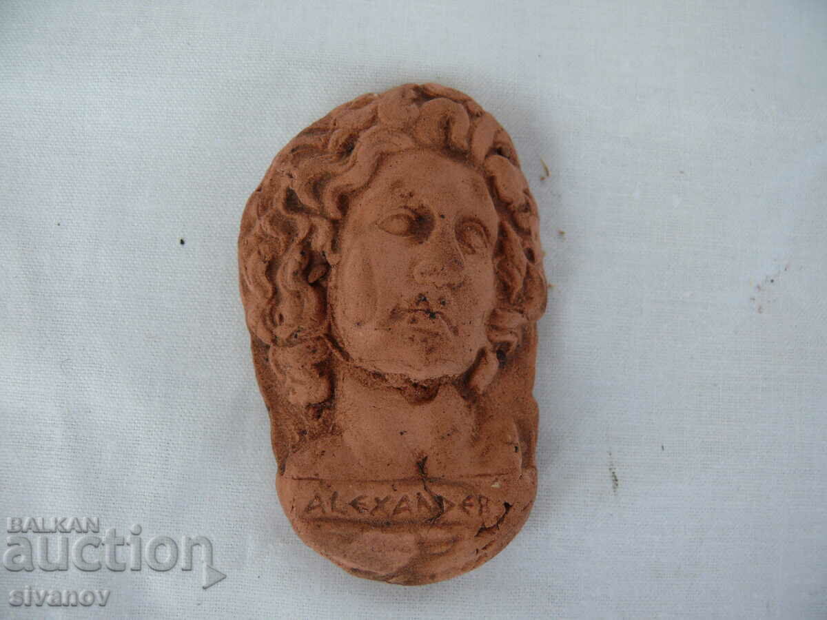 Old Ceramic Figure of Alexander the Great #1402