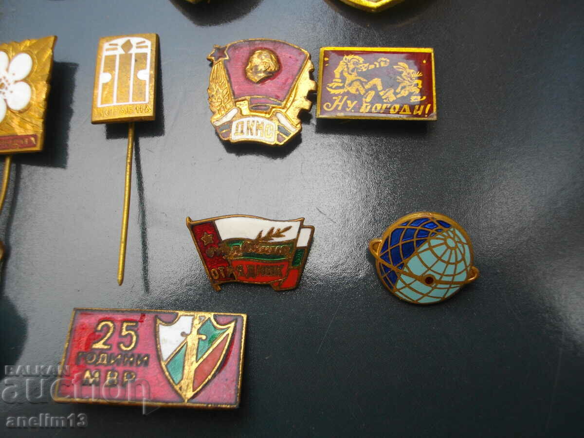 Delivery of LOT BADGES BRONZE ENAMEL SCREW Delivery of LOT BADGES BRONZE ENAMEL SCREW