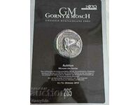Нумизматика -  Каталог за антични монети Gorny & Mosch