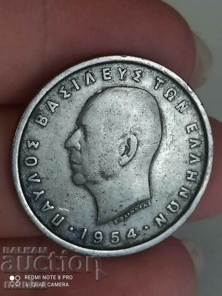 5 drachmas 1954 - 5 5 drachmas 1954 - 5