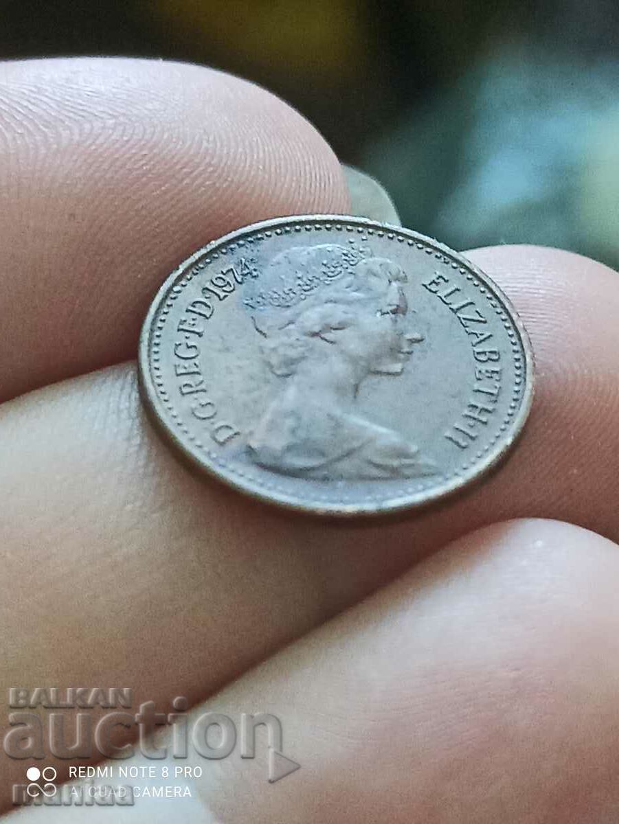 1/2 penny 1974 - 6 1/2 penny 1974 - 6