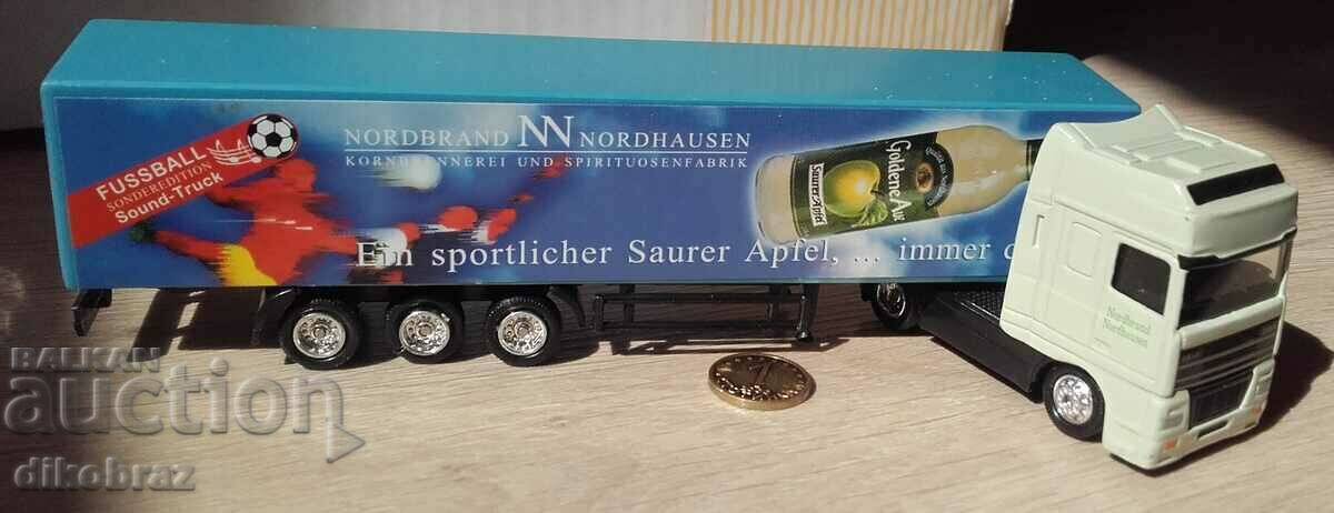 DAF Nordbrand Nordhausen advertising truck Collection cart with price 12.50 BGN | € 6.39 DAF Nordbrand Nordhausen advertising truck Collection cart with price 12.50 BGN | € 6.39