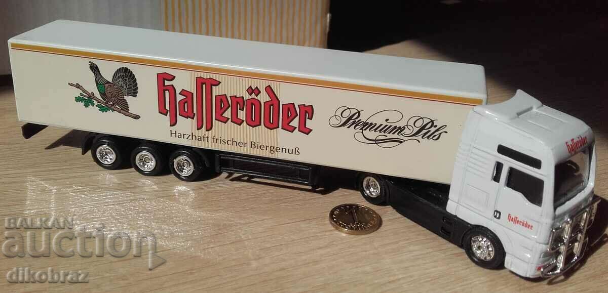 Διαφημιστικό φορτηγό Hasseröder Pils - Τρόλεϊ συλλογής με τιμή 12.50 BGN | € 6.39 Διαφημιστικό φορτηγό Hasseröder Pils - Τρόλεϊ συλλογής με τιμή 12.50 BGN | € 6.39