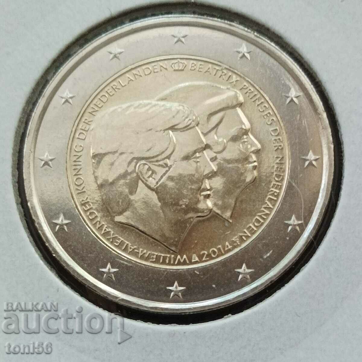 Нидерландия 2 евро 2014 - Вилем- Александър крал