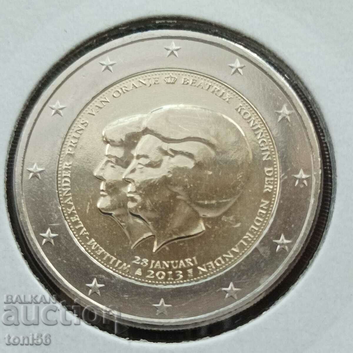 Нидерландия 2 евро 2013 - Вилем- Александър принц