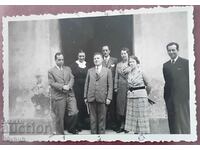 Fotografie veche 1937 oameni celebri Dim. Katarinsky și alții