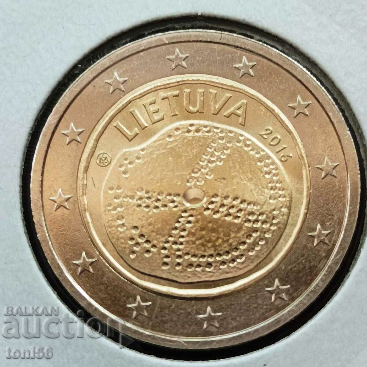 Литва 2 евро 2016