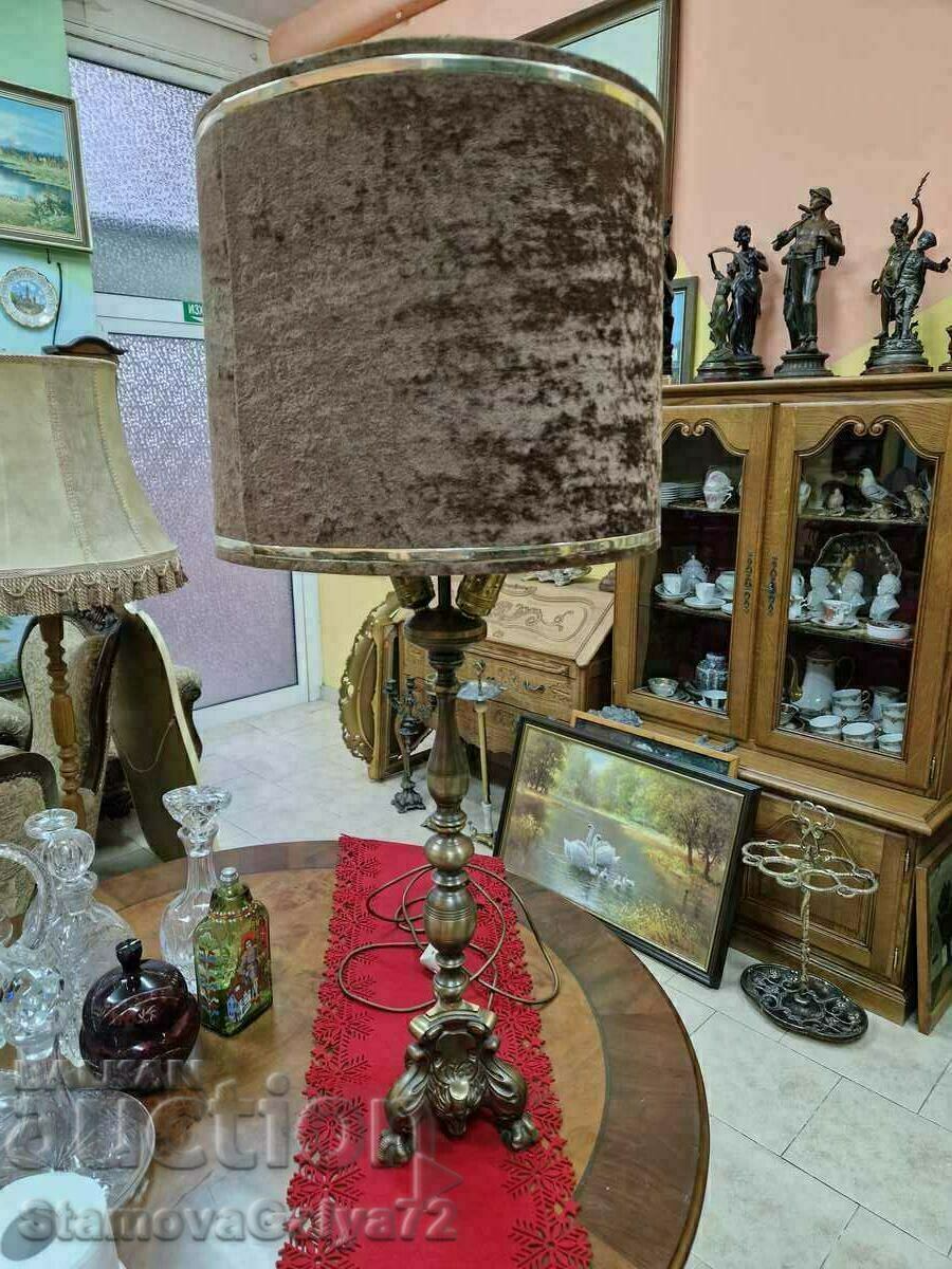 Unique antique Belgian bronze night lamp with price € 117.09 | 229.01 BGN