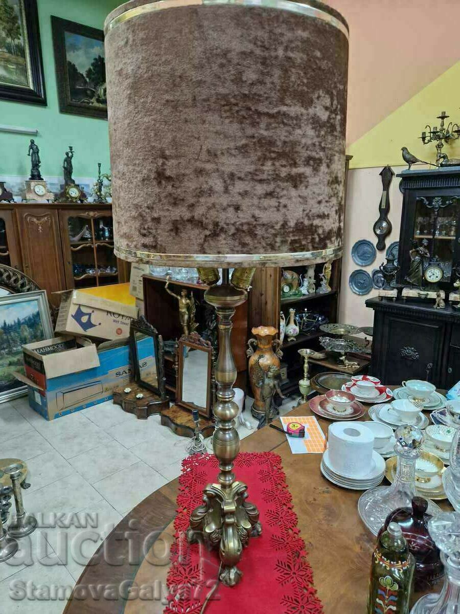 Μοναδικό αντικέ βελγικό μπρούτζινο φωτιστικό νύχτας - 6 Μοναδικό αντικέ βελγικό μπρούτζινο φωτιστικό νύχτας - 6