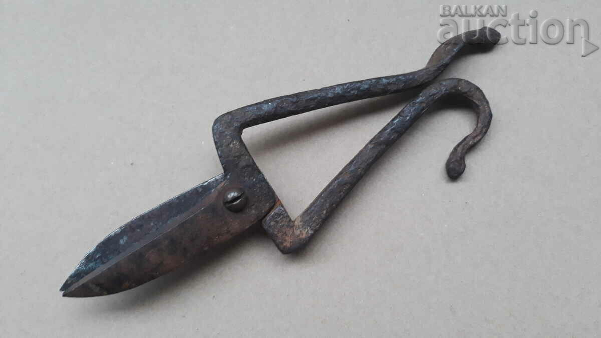 старинна малка златарска ножица куюмджийска
