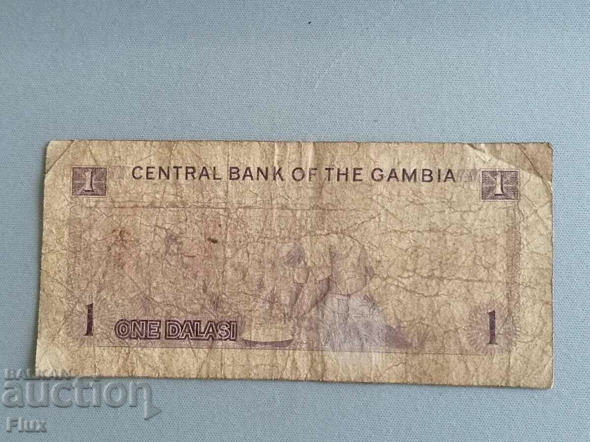 Banknote - Gambia - 1 Dalasi | 1971 with price 8.75 BGN | € 4.47 Banknote - Gambia - 1 Dalasi | 1971 with price 8.75 BGN | € 4.47