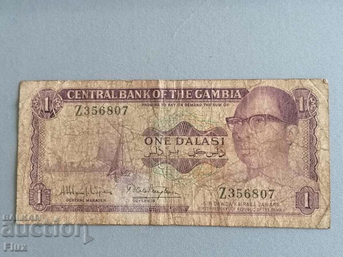Bancnota - Gambia - 1 Dalasi | 1971