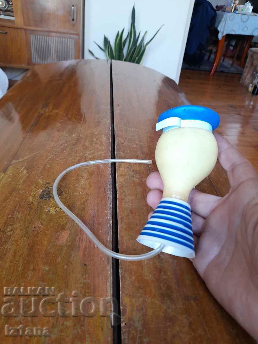 Pompă veche de sticlă, sticlă, Marinar, Primorsko - 5