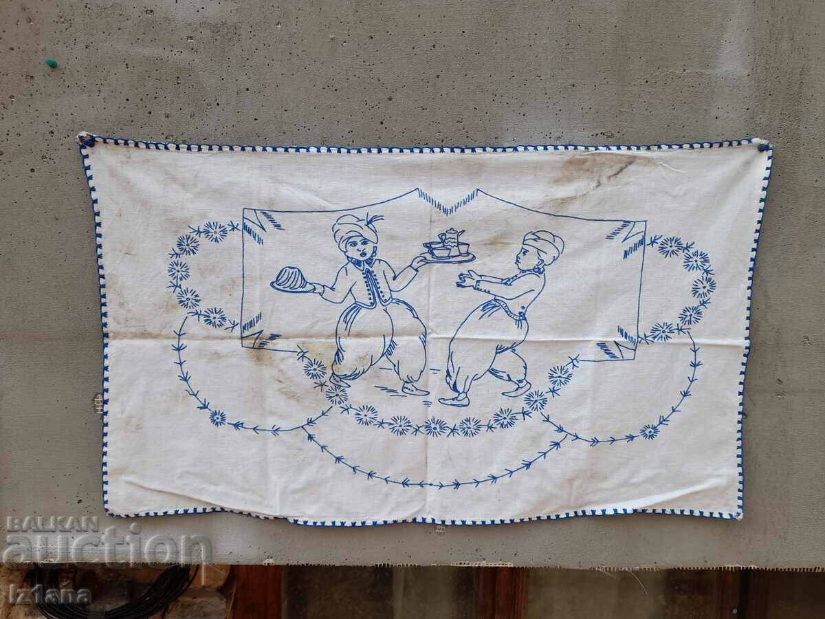 An old embroidered hacker, wall cover with price 25.00 BGN | € 12.78 An old embroidered hacker, wall cover with price 25.00 BGN | € 12.78