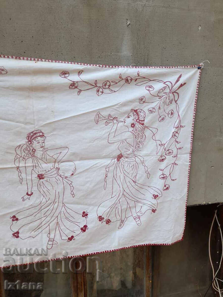 An old embroidered hacker, wall cover - 5 An old embroidered hacker, wall cover - 5