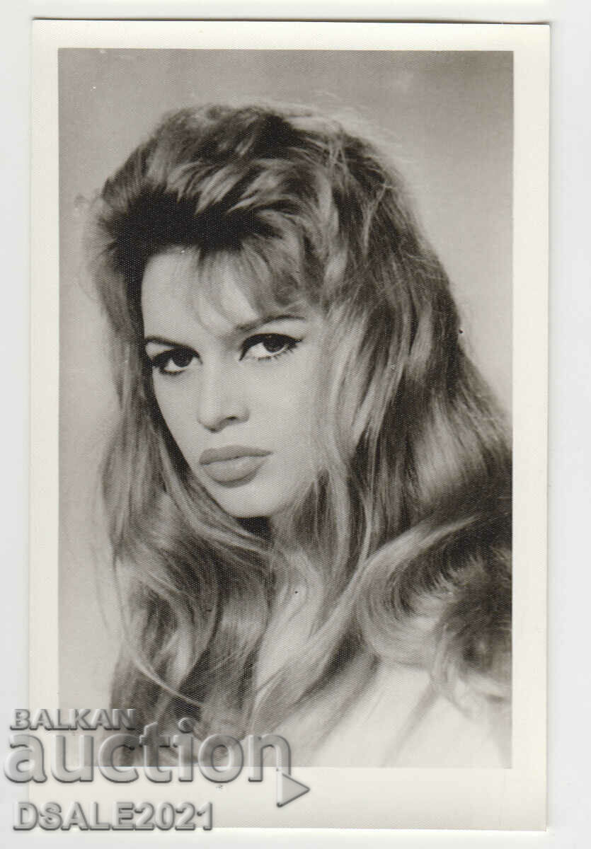 Postcard old photo-rephotographed, actress /4222 Postcard old photo-rephotographed, actress /4222