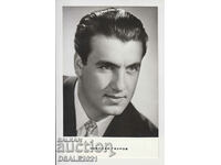 Καρτ ποστάλ παλιός τραγουδιστής όπερας φωτογραφιών Nikolay Gyaurov