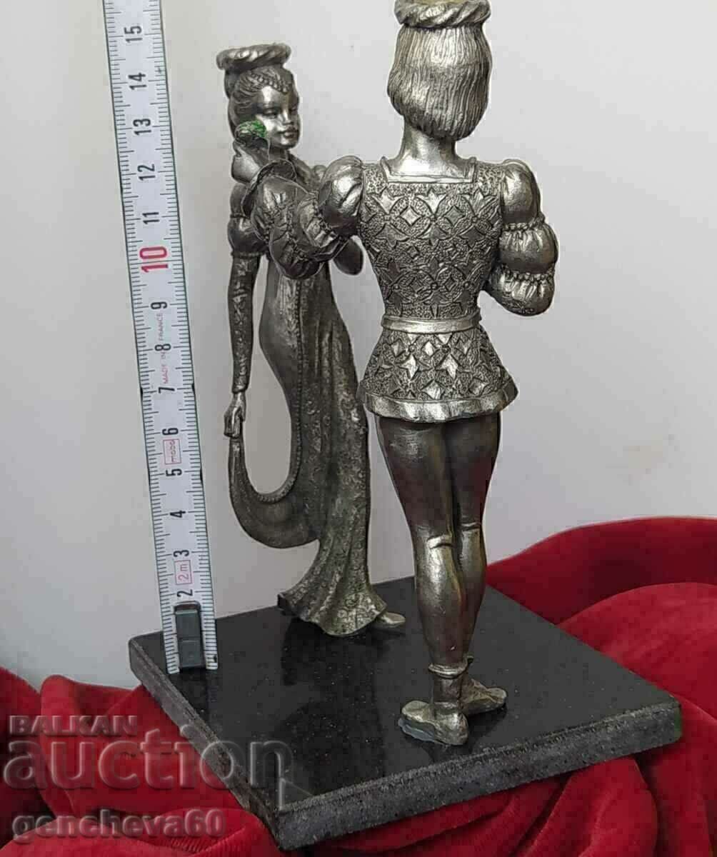 Plastică victoriană din plumb - Îndrăgostiți - 6 Plastică victoriană din plumb - Îndrăgostiți - 6