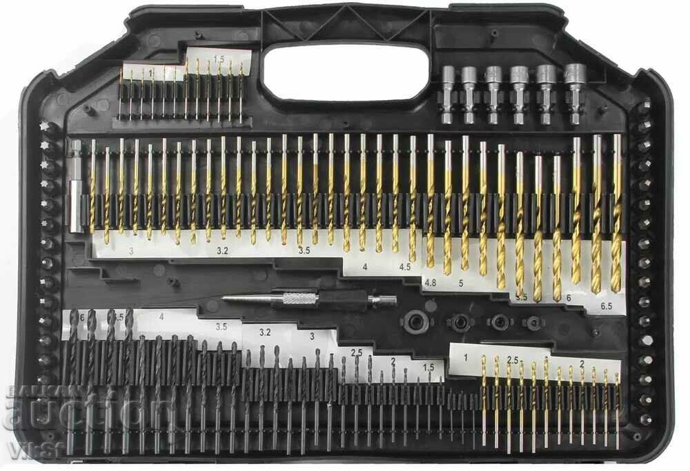 MAR-POL 246-piece bit and drill set with price 102.50 BGN | € 52.41