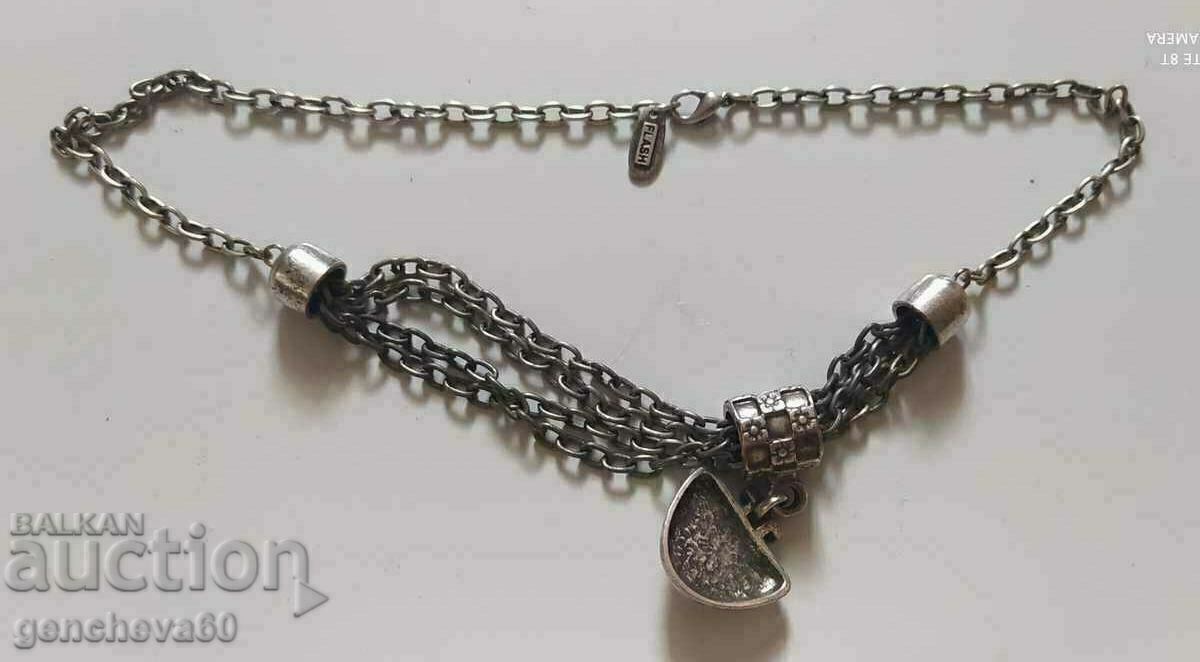 FLASH branded necklace with black onyx - 6 FLASH branded necklace with black onyx - 6